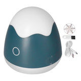 Mini Fabric Shaver Rechargeable Portable Sweater Defuzzer with Six Stainless Steel Leaf Blade and BrushGreen - Extra Image