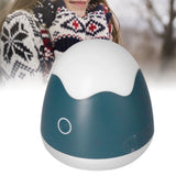 Mini Fabric Shaver Rechargeable Portable Sweater Defuzzer with Six Stainless Steel Leaf Blade and BrushGreen - Extra Image