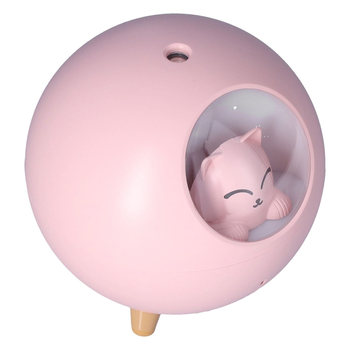 Mini Car Air Humidifier Lovely USB Cool Mist Humidifiers for Offices Bedrooms 220 MLPink