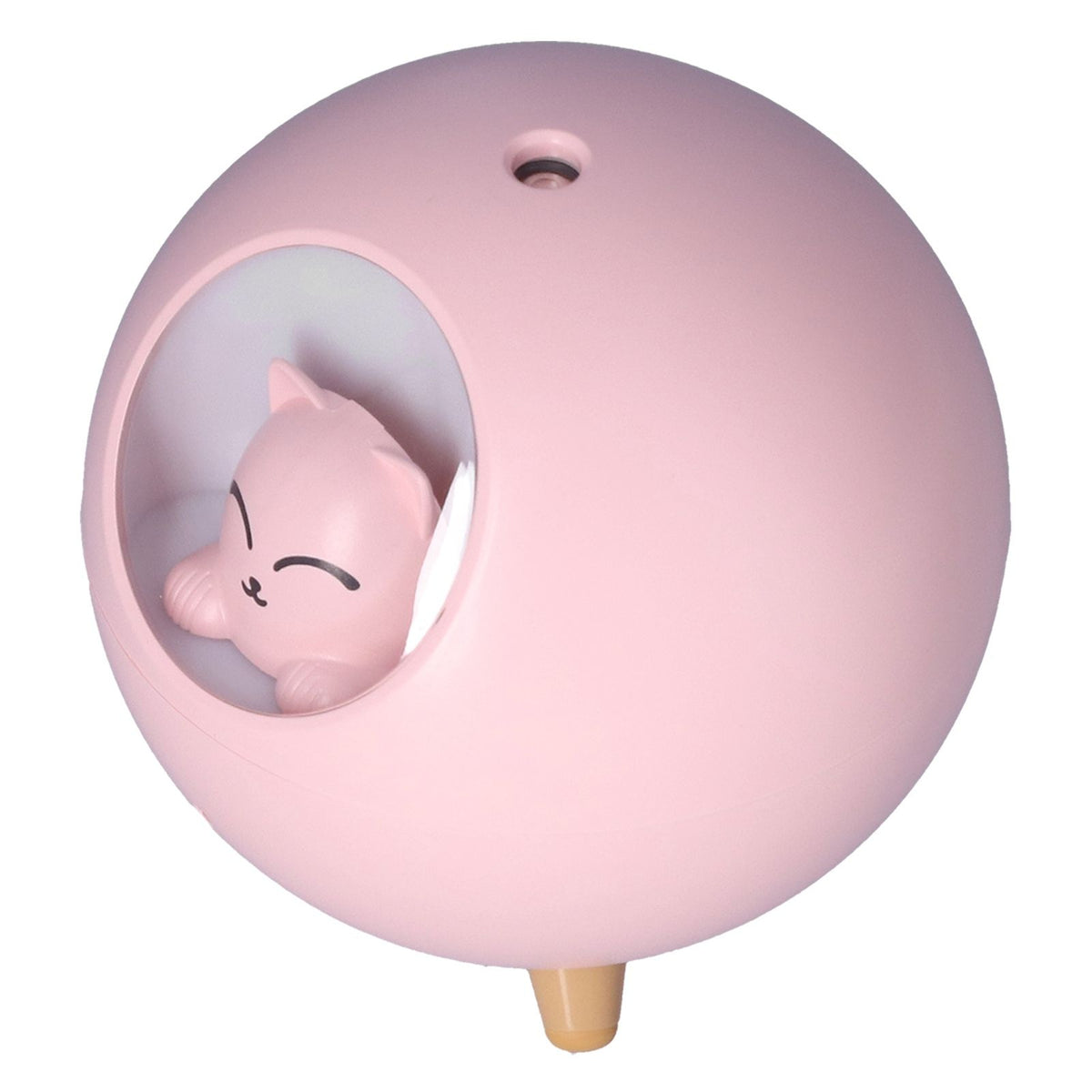 Mini Car Air Humidifier Lovely USB Cool Mist Humidifiers for Offices Bedrooms 220 MLPink