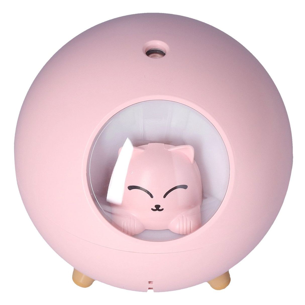 Mini Car Air Humidifier Lovely USB Cool Mist Humidifiers for Offices Bedrooms 220 MLPink