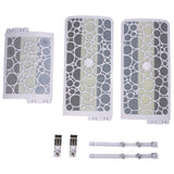 1200mm Air Conditioning Windshield 300° Adjustable Anti Direct Blowing Air Outlet Deflector Baffle