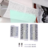 1200mm Air Conditioning Windshield 300° Adjustable Anti Direct Blowing Air Outlet Deflector Baffle