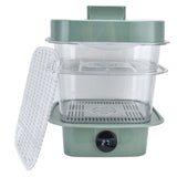 4Pcs/Set Multilayer Food Insulation Cover Transparent Leftovers Dust Cover with Temperature Panel