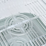 4Pcs/Set Multilayer Food Insulation Cover Transparent Leftovers Dust Cover with Temperature Panel
