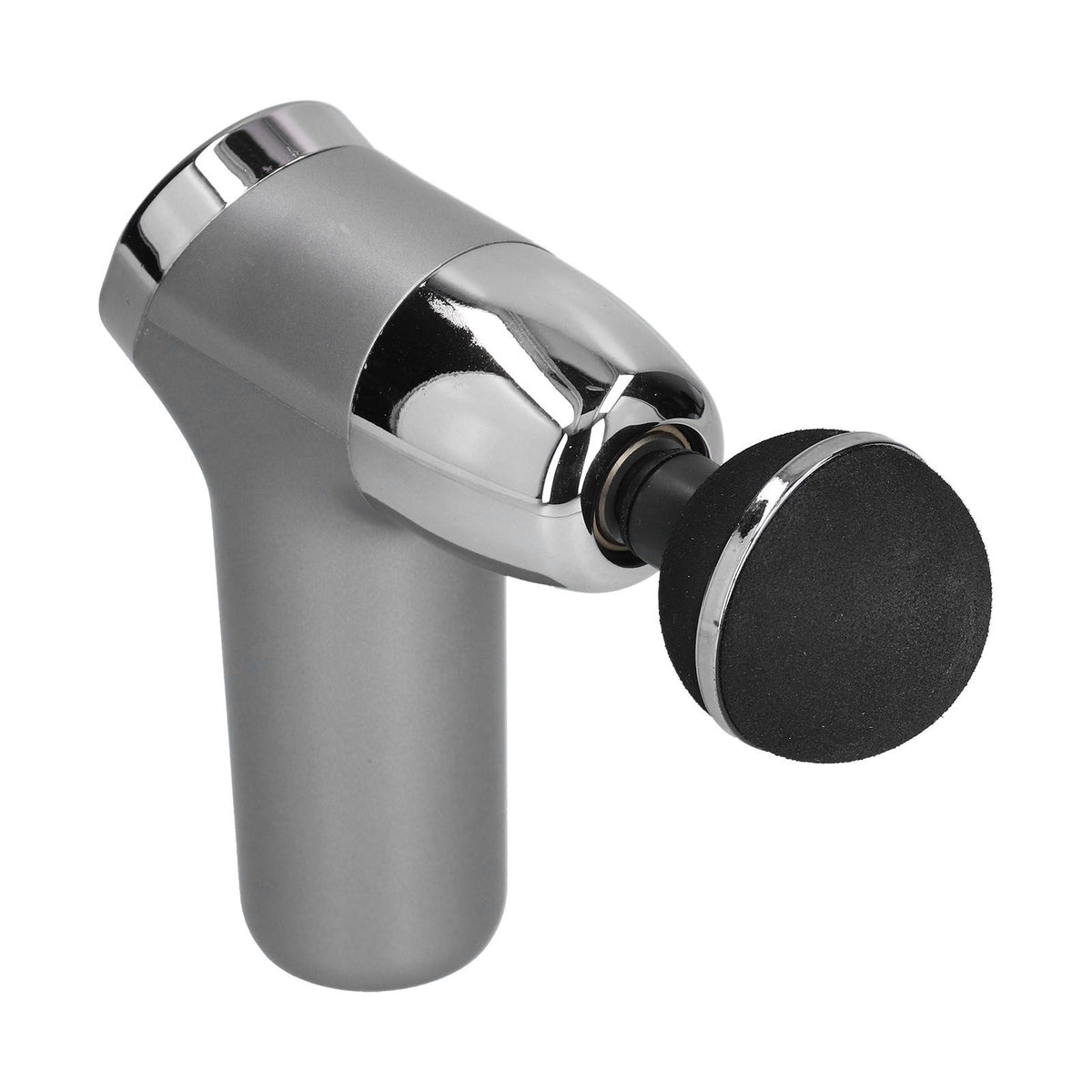 Mini Electric Muscle Massager with 20 Gears Adjustment Vibration Relaxation Equipment USB Charging Gray