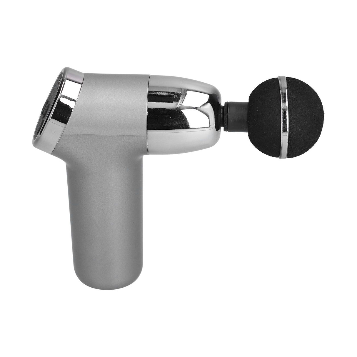 Mini Electric Muscle Massager with 20 Gears Adjustment Vibration Relaxation Equipment USB Charging Gray