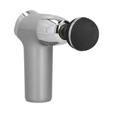 Mini Electric Muscle Massager with 20 Gears Adjustment Vibration Relaxation Equipment USB Charging Gray - 45-Degree Angle