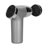 Mini Electric Muscle Massager with 20 Gears Adjustment Vibration Relaxation Equipment USB Charging Gray