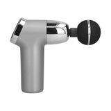 Mini Electric Muscle Massager with 20 Gears Adjustment Vibration Relaxation Equipment USB Charging Gray - Close-Up Angle