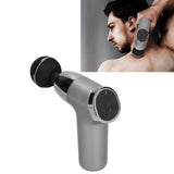 Mini Electric Muscle Massager with 20 Gears Adjustment Vibration Relaxation Equipment USB Charging Gray