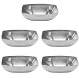 5pcs Range Hood Oil Box Adjustable Stainless Steel Kitchen Range Hood Oil Collecting Cup - Rear View