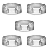 5pcs Range Hood Oil Box Adjustable Stainless Steel Kitchen Range Hood Oil Collecting Cup - Extra Image