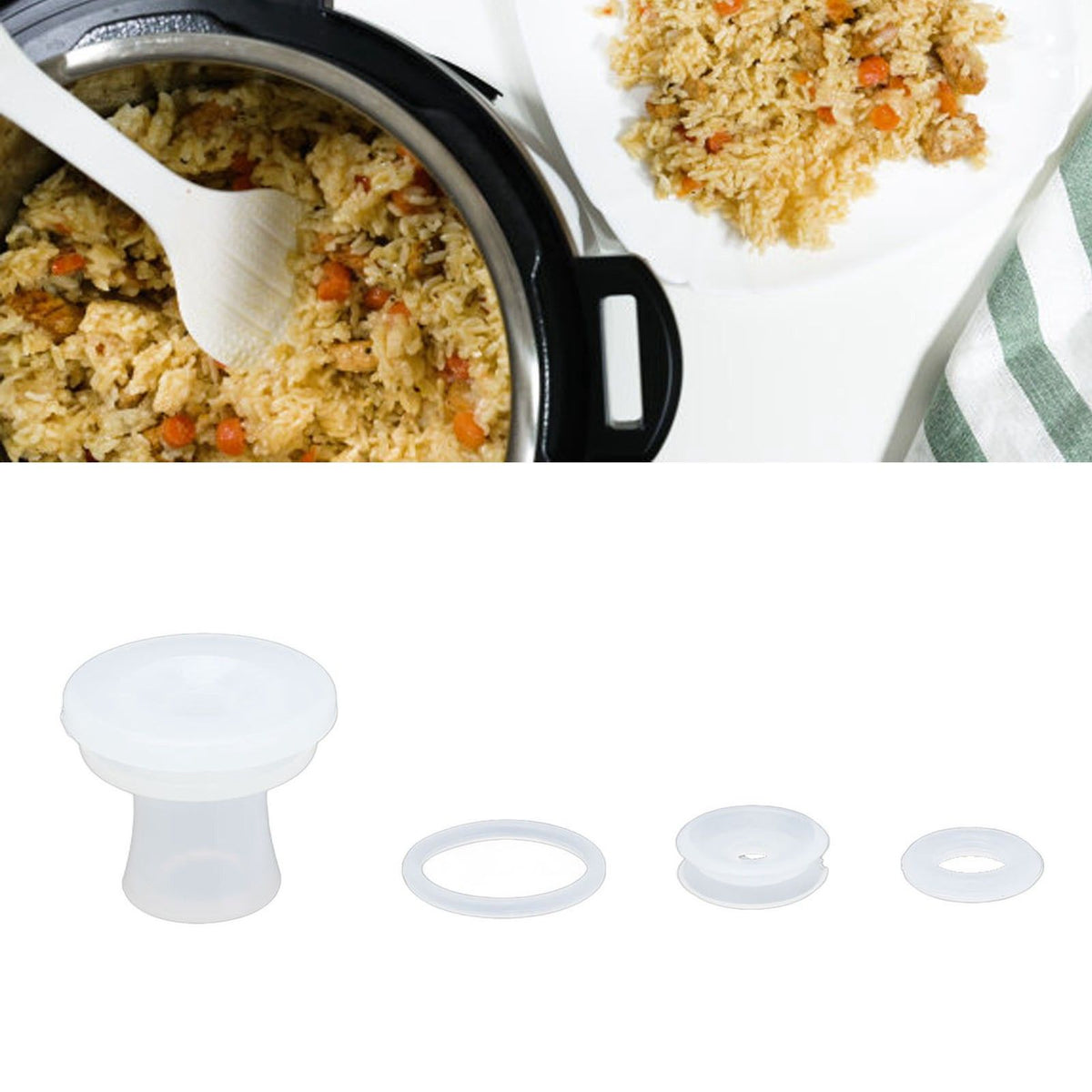20SET Pressure Cooker Gaskets Replacement Rubber Gaskets Parts for All Brands of Models