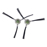 4 Set Side Brushes Replacement Fit for Lefant M210 M210S M210B M213 Robtic Vacuum Cleaner - Front View