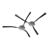 4 Set Side Brushes Replacement Fit for Lefant M210 M210S M210B M213 Robtic Vacuum Cleaner - 45-Degree Angle