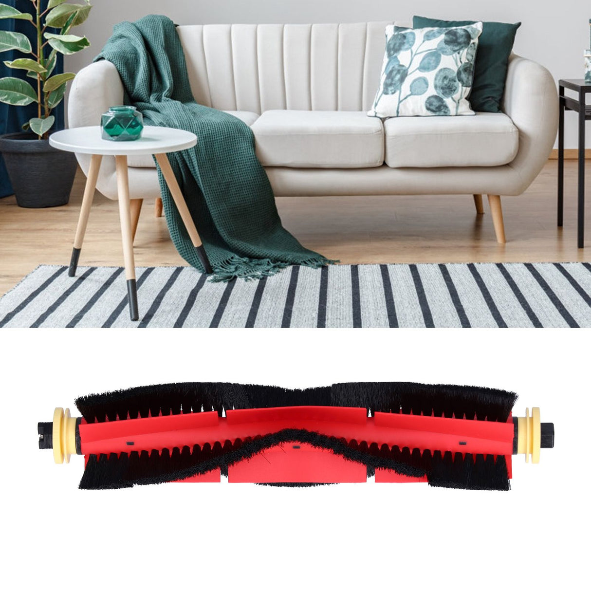 Detachable Main Rolling Brush Replacement Accessory Fit for XIAOMI Mijia PRO Sweeper Robot