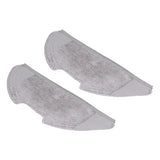2Pcs Sweeper Mop Pad Adapted Removable High Efficient Mop Cloth Fit for Xiaomi Mijia PRO - Top-Down View