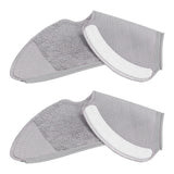 2Pcs Sweeper Mop Pad Adapted Removable High Efficient Mop Cloth Fit for Xiaomi Mijia PRO