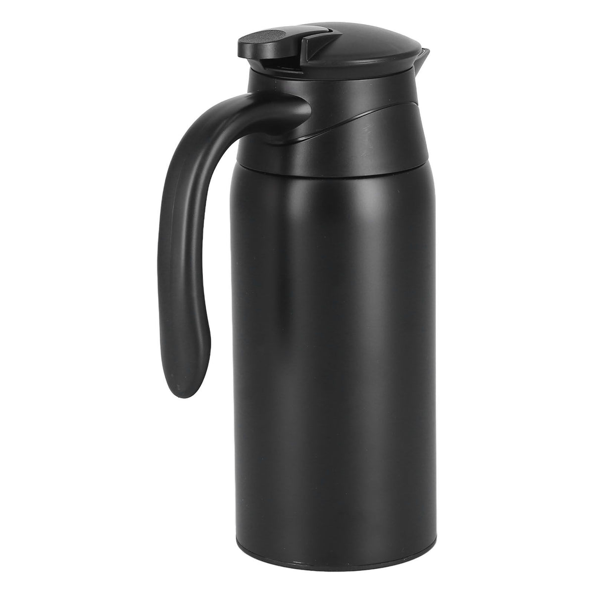800ml Portable Electric Car Kettles Car Water Dispenser with White Base Silicone Sealing Ring Cover for Travel Boil WaterBlack