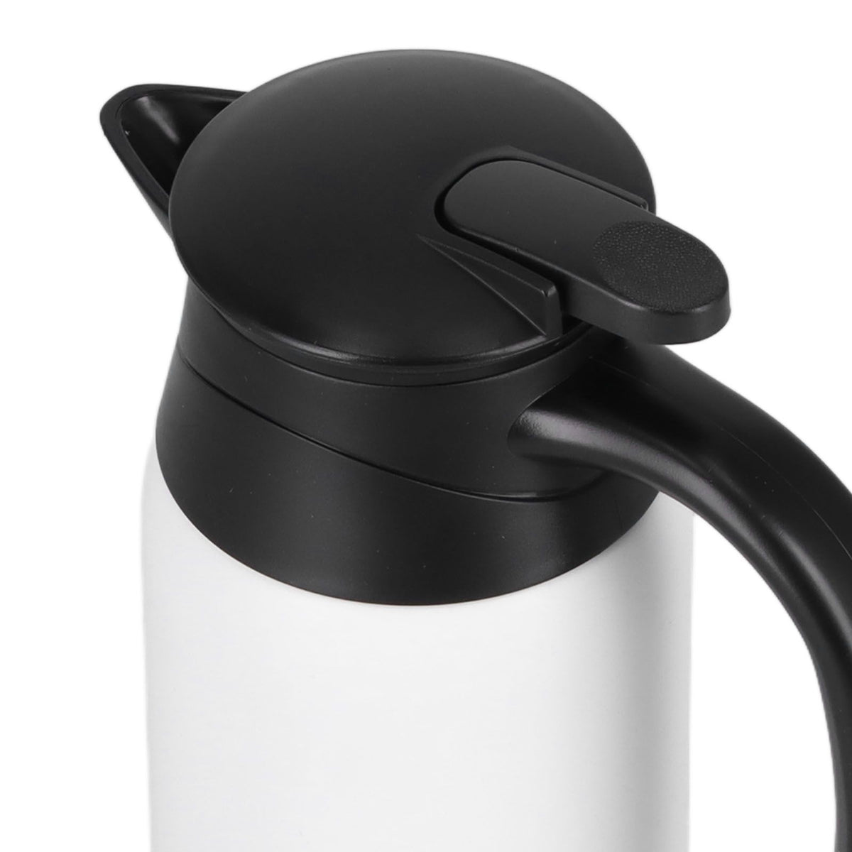 800ml Portable Electric Car Kettles Car Water Dispenser with White Base Silicone Sealing Ring Cover for Travel Boil WaterWhite