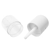 280ml Single Spray Humidifier Small Mist Quiet Operation with Warm Atmosphere Light for Car Home Office DesktopWhite - Low Angle