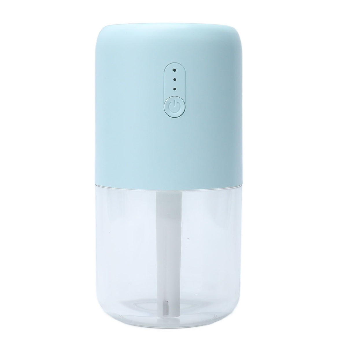 280ml Single Spray Humidifier Small Mist Quiet Operation with Warm Atmosphere Light for Car Home Office DesktopBlue