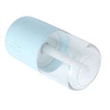 280ml Single Spray Humidifier Small Mist Quiet Operation with Warm Atmosphere Light for Car Home Office DesktopBlue