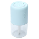 280ml Single Spray Humidifier Small Mist Quiet Operation with Warm Atmosphere Light for Car Home Office DesktopBlue