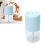 280ml Single Spray Humidifier Small Mist Quiet Operation with Warm Atmosphere Light for Car Home Office DesktopBlue