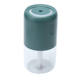 280ml Single Spray Humidifier Small Mist Quiet Operation with Warm Atmosphere Light for Car Home Office DesktopGreen - Extra Image