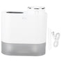 450ml Mini USB Humidifier High Capacity Double Spray Humidifier with Light for Bedroom OfficeWhite