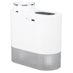 450ml Mini USB Humidifier High Capacity Double Spray Humidifier with Light for Bedroom OfficeWhite