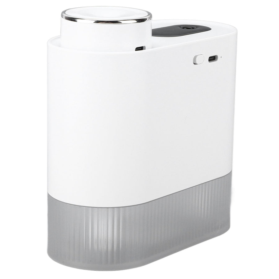 450ml Mini USB Humidifier High Capacity Double Spray Humidifier with Light for Bedroom OfficeWhite