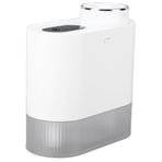 450ml Mini USB Humidifier High Capacity Double Spray Humidifier with Light for Bedroom OfficeWhite