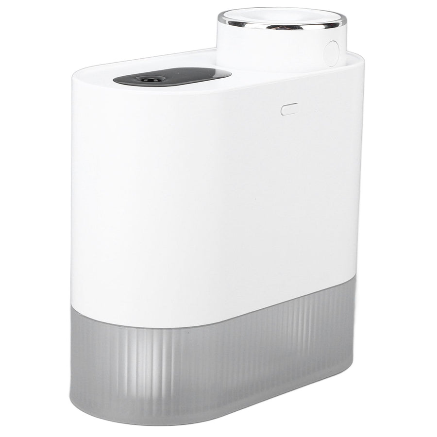 450ml Mini USB Humidifier High Capacity Double Spray Humidifier with Light for Bedroom OfficeWhite