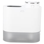 450ml Mini USB Humidifier High Capacity Double Spray Humidifier with Light for Bedroom OfficeWhite
