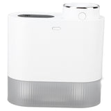450ml Mini USB Humidifier High Capacity Double Spray Humidifier with Light for Bedroom OfficeWhite - Rear View