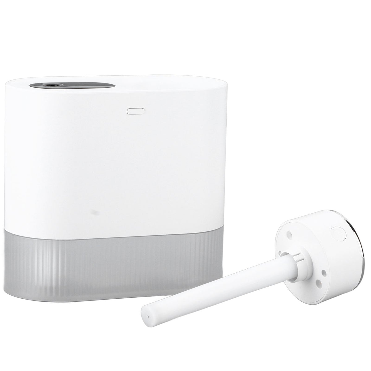 450ml Mini USB Humidifier High Capacity Double Spray Humidifier with Light for Bedroom OfficeWhite