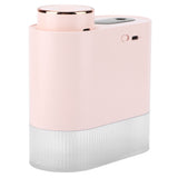 450ml Mini USB Humidifier High Capacity Double Spray Humidifier with Light for Bedroom OfficePink