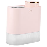 450ml Mini USB Humidifier High Capacity Double Spray Humidifier with Light for Bedroom OfficePink