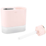 450ml Mini USB Humidifier High Capacity Double Spray Humidifier with Light for Bedroom OfficePink