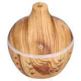 300ml Wood Grain Aroma Diffuser USB Air Purification Aromatherapy Humidifier for Home