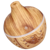 300ml Wood Grain Aroma Diffuser USB Air Purification Aromatherapy Humidifier for Home