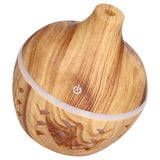 300ml Wood Grain Aroma Diffuser USB Air Purification Aromatherapy Humidifier for Home - Extra Image