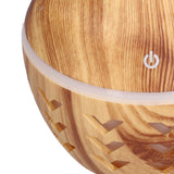 300ml Wood Grain Aroma Diffuser USB Air Purification Aromatherapy Humidifier for Home