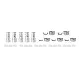 10Set Pressure Cooker Accessories Cover Anti Blocking Cover Bracket Float Valve Gasket Replacement