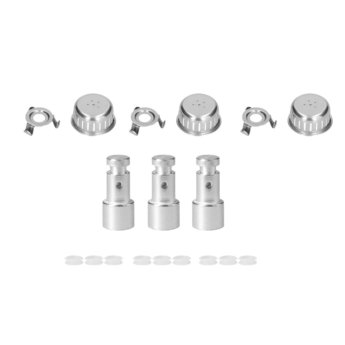 10Set Pressure Cooker Accessories Cover Anti Blocking Cover Bracket Float Valve Gasket Replacement