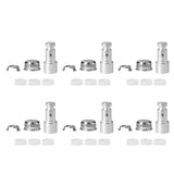 10Set Pressure Cooker Accessories Cover Anti Blocking Cover Bracket Float Valve Gasket Replacement - Extra Image