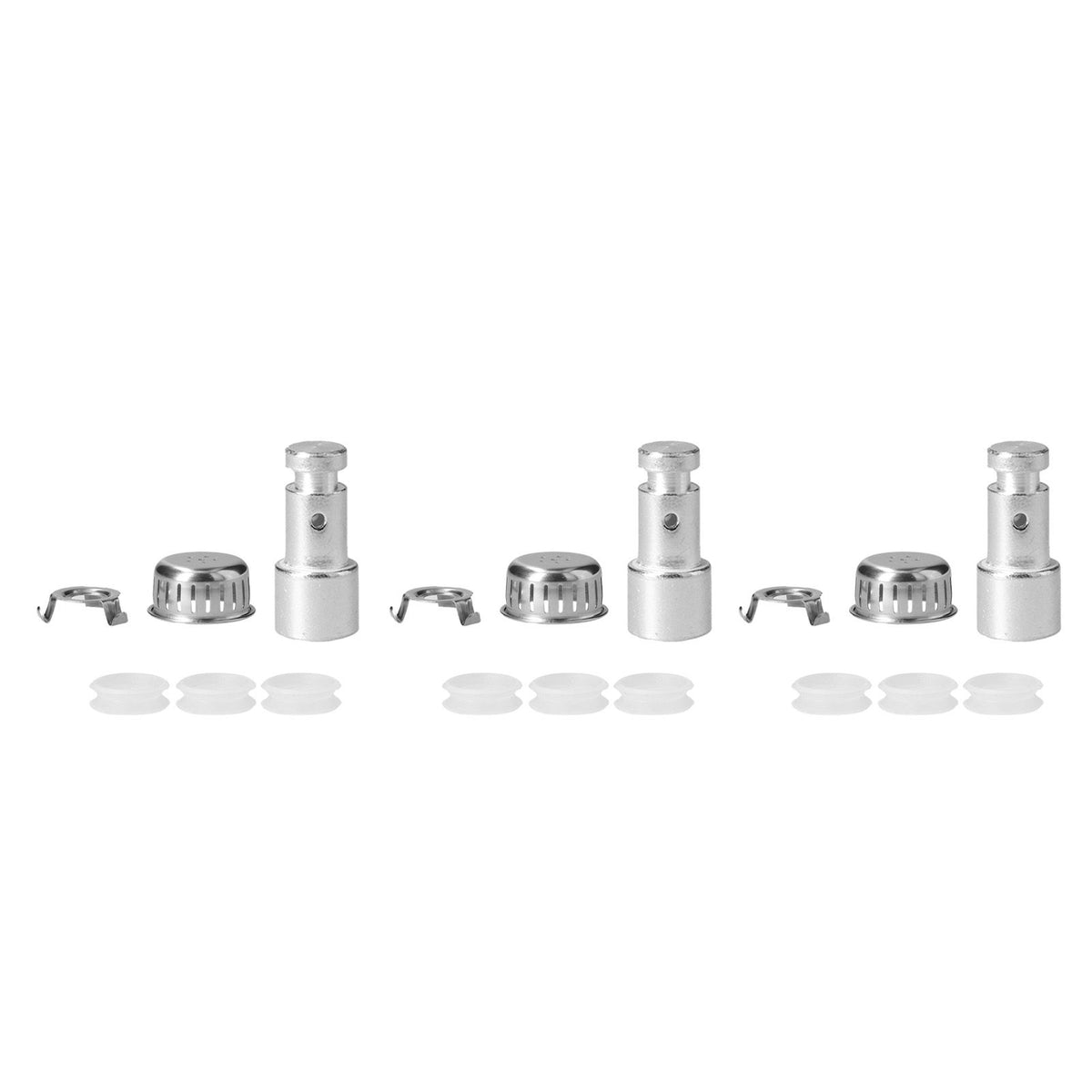 10Set Pressure Cooker Accessories Cover Anti Blocking Cover Bracket Float Valve Gasket Replacement